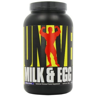 Universal Nutrition System Milk & Egg Protein, Vanilla, 1.5-pound Jar