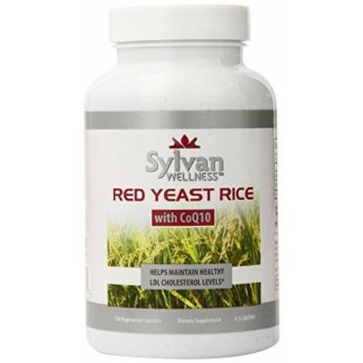 Sylvan Wellness Red Yeast Rice with CoQ10, 120 Count