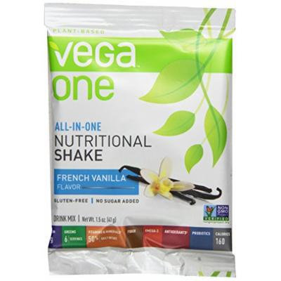 Vega One All-in-One Nutritional Shake, French Vanilla, 10 Count