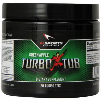 Anabolic Innovations Supplement Turbo Tub, Green Apple, 20 Count