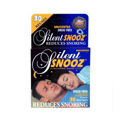 Silent Snooz Snore Relief - Unscented (30 Reuses)
