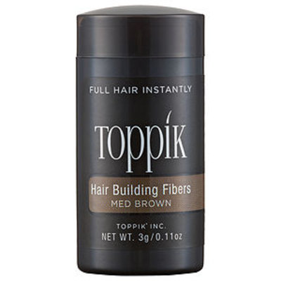 Toppik Hair Building Fibers, Medium Brown, .11 oz