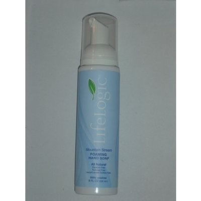 2 pack! Lifelogic All Natural Mountain Stream Foaming Hand Soap 8 FL. OZ