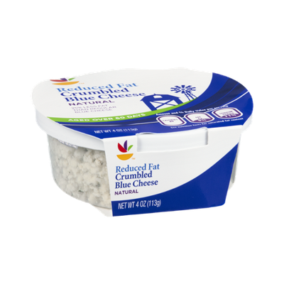 Ahold Blue Cheese Crumbled Reduced Fat Natural