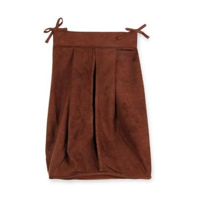 Trend Lab Brown Ultrasuede Diaper Stacker - Online Only