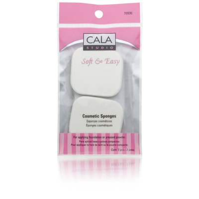 Cala Products Cala Studio Soft Easy Cosmetic Sponges (Square) No. 70930 - 2 Pieces