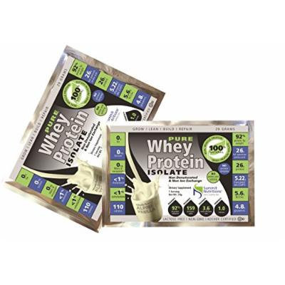 Non-GMO Pure Whey Protein Isolate: Instanized to Easy Mixing: Lactose Free: Kosher Certified: Naturally Flavored: Sweetened by Stevia: Gluten Free: Highest BCAAs and Glutamines: Zero Fat, Cholesterol, Carbohydrates, Fillers and Binders.