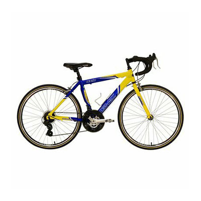 Kent International GMC Boy's Denali 24 Road Bike - Blue/Yellow