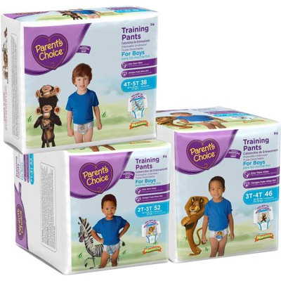 Parents Choice Parent's Choice Boys' Training Pants, Big Pack (Choose Your Size)