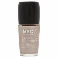 NYC Expert Last Nail Polish, up to 7 day wear, 215 Late Night Latte, 0.33 fl oz