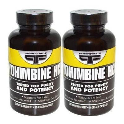 Yohimbine Hcl Supplements Primaforce 90 Vegetarian Capsules (2 Pack)