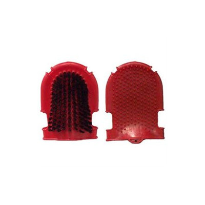 Partrade Scrub + Wash Mitt Red 7 Inch