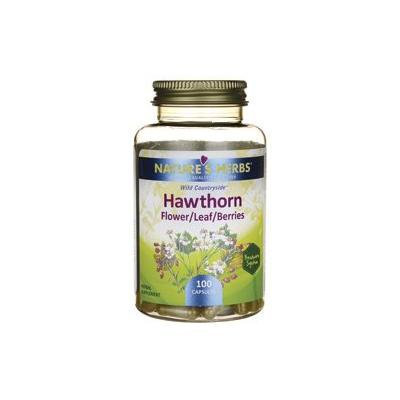 Nature's Herbs Zand Hawthorn Flowers and Berries Capsule, 100 Count