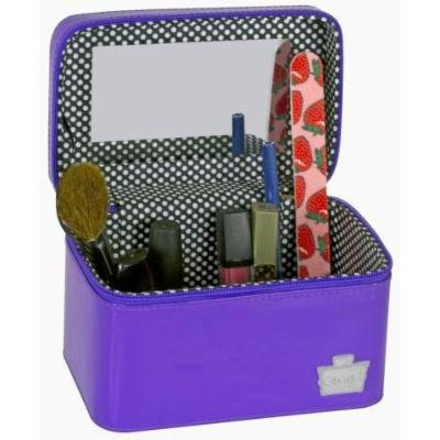 Caboodles Go Getter Small Train Case (Purple Vinyl)