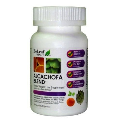 Beleaf Health Alcachofa Blend Capsules | Artichoke Extract, Apple Cider Vinegar, Mucuna Pruriens (L-dopa), Raspberry Ketones, African Mango, Bitter Orange (Synephrine), Green Tea Extract (Egcg), White Tea, Fennel Seed