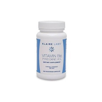 Klaire Labs - Vitamin B6 (pyridoxine)250mg 150c
