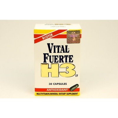 Vital Fuerte H3 Antioxidant 30 Capsules - Antioxidante