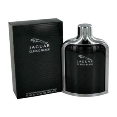 Jaguar Eau de Toilette Spray for Men, Black, 3.4 Ounce