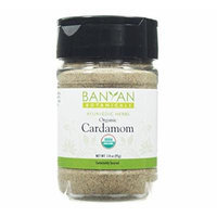 Banyan Botanicals Cardamom Powder - Certified Organic, Spice Jar - Elettaria cardamomum - A common kitchen spice that supports healthy digestion