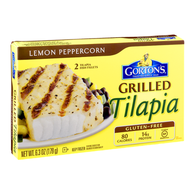 Gorton's Grilled Tilapia Lemon Peppercorn - 2 CT