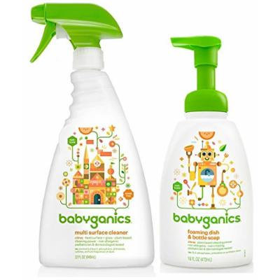 Babyganics Multi Surface Cleaner with Dish & Bottle Soap, Citrus