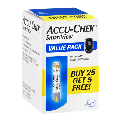 Accu-Chek SmartView Glucose Test Strips