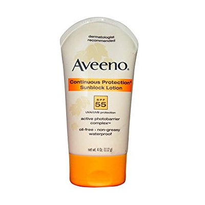 Aveeno® Continuous Protection Sunblock Lotion SPF 55