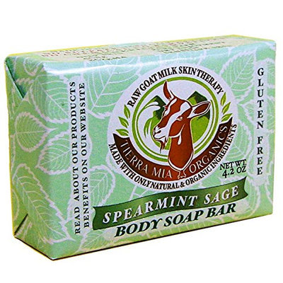 Tierra Mia Organics Spearmint Sage Gentle Body Bar