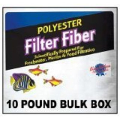 Blue Ribbon Pet Products ABLPLY10 Polyester Floss Bulk Filter Media, 10-Pound