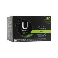 U by Kotex Click Unscented Tampons, Super