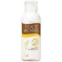 Avon Foot Works Vanilla & Brown Sugar Calming Foot Soak 3.4 Oz