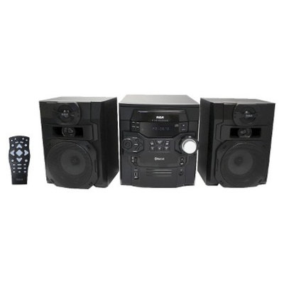 RCA 300W 5-CD Bluetooth Shelf Music Sytem - Black (RS2867B)