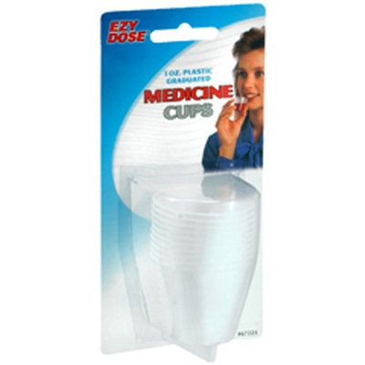 Ezy Dose Ezy-Dose Plastic Graduated Medicine Cups, 10 each by Ezy-Dose