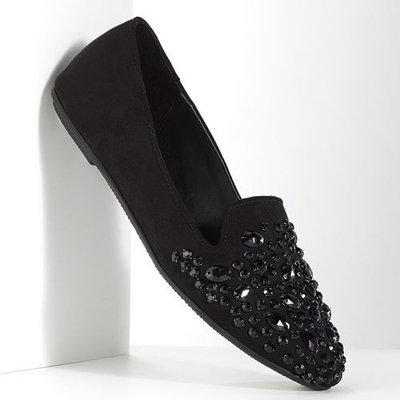 Simply Vera Vera Wang Embellished Smoking Flats - Women