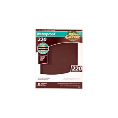 Ali Industries 5PK 9x11 220G Sandpaper