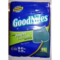 GoodNites Sleep Boxers, Boys, S-M (S-M (38-65 lbs))