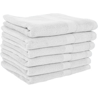 100% Cotton Hotel Grade Washcloths - Hand-Face Towels Pack - Extra Soft Ring Spun Cotton Washcloths