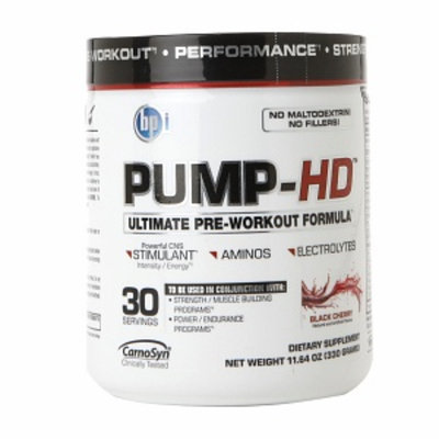Bpi Sports BPI Sports - Pump-HD Pre-Workout Muscle Builder Black Cherry - 30 Servings - 11.64 oz.