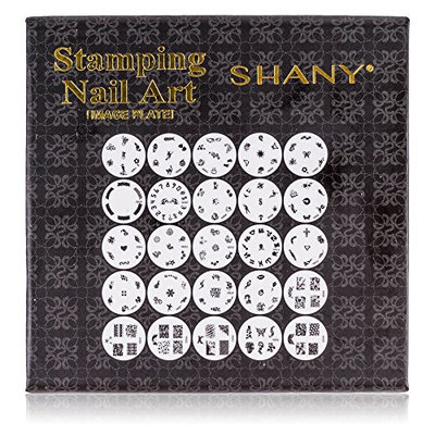 SHANY 2012 Nail Art Polish Stamp Manicure Image Plates set of 25pcs