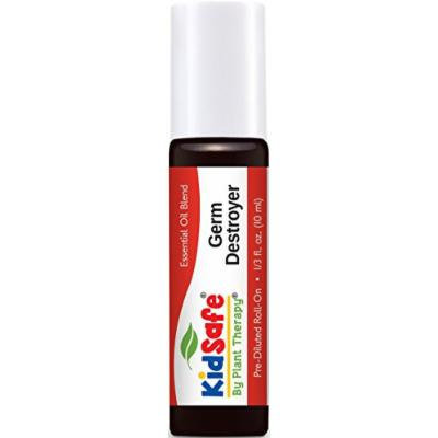 KidSafe Germ Destroyer Synergy Pre-Diluted Essential Oil Roll-On 10 ml (1/3 fl oz). Ready to use!