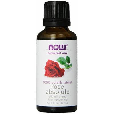NOW Foods, Rose Absolute, 5% oil blend, 1 Ounce (Pack of 2)