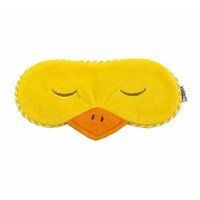 Eye Mask Shades Blindfold Sleeping Warm Cold Gel Pack Travel Comfortable Night's Bestever (Duck-Yellow)