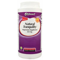 Vitacost Natural Tranquility Calm Magnesium Supplement 325mg Orange Flavored Powder 16oz