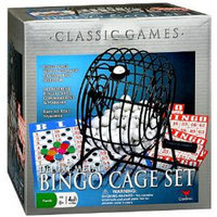Cardinal Classic Games Deluxe Metal Bingo Cage Set