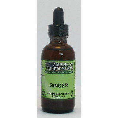 Ginger No Chinese Ingredients American Supplements 2 oz Liquid
