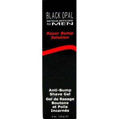 Black Opal Mens Clear Shave Gel 5.5 oz. (3-Pack) with Free Nail File
