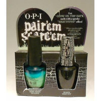 opi halloween 2011 pair'em scare'em **black shatter AND zoom-body to love(glows in the dark)**