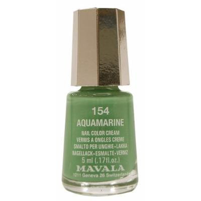 Mavala Mini Color Nail Color Cream 5ml - Color: 154: Aquamarine