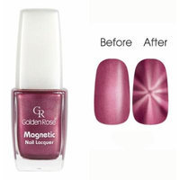 Golden Rose Magnetic Nail Lacquer - Star Effect (115 Metallic Spirited Magenta)