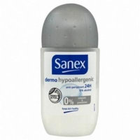 Sanex Dermo Hypoallergenic Anti-Perspirant 24H 50Ml - Pack Of 2